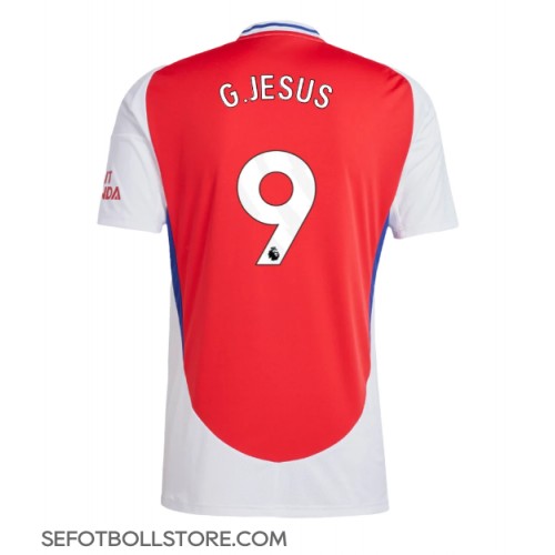 Arsenal Gabriel Jesus #9 Replika Hemmatröja 2024-25 Kortärmad